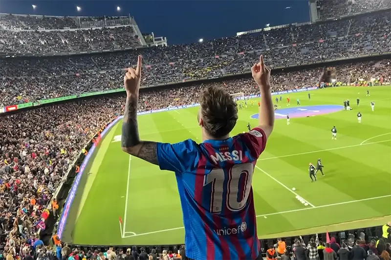 Wyjazd FC Barcelony na Ligę Mistrzów! (Runda 16)