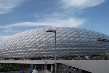 Alianz Arena przed finałem LM