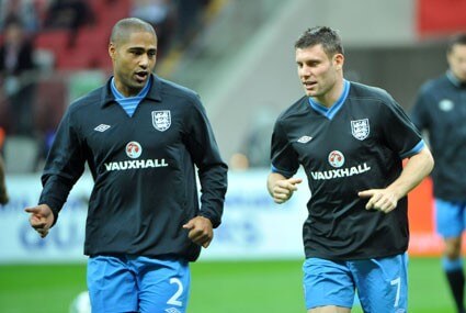 Glen Johnson i James Milner