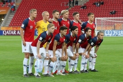 Piłkarze reprezentacji Norwegii na MŚ U-20