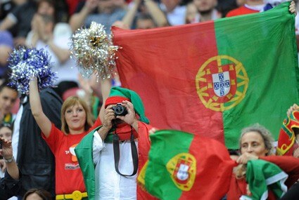 Kibice reprezentacji Portugalii
