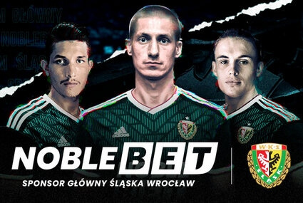 Noblebet sponsorem głównym Śląska Wrocław