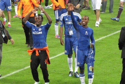 Michael Essien, Romelu Lukaku i Daniel Sturridge