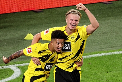 Jadon Sancho i Erling Haaland