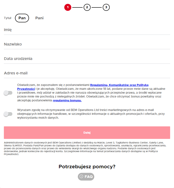 Różnorodność bonusów