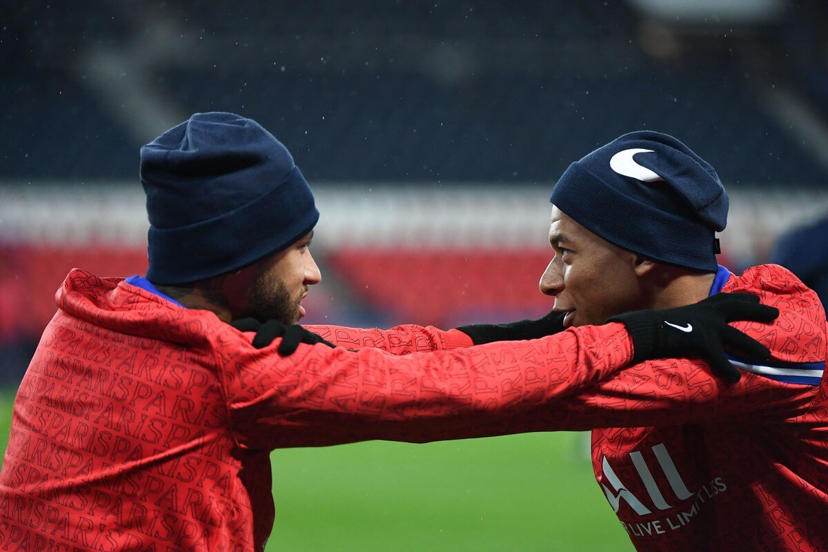 Neymar i Kylian Mbappe