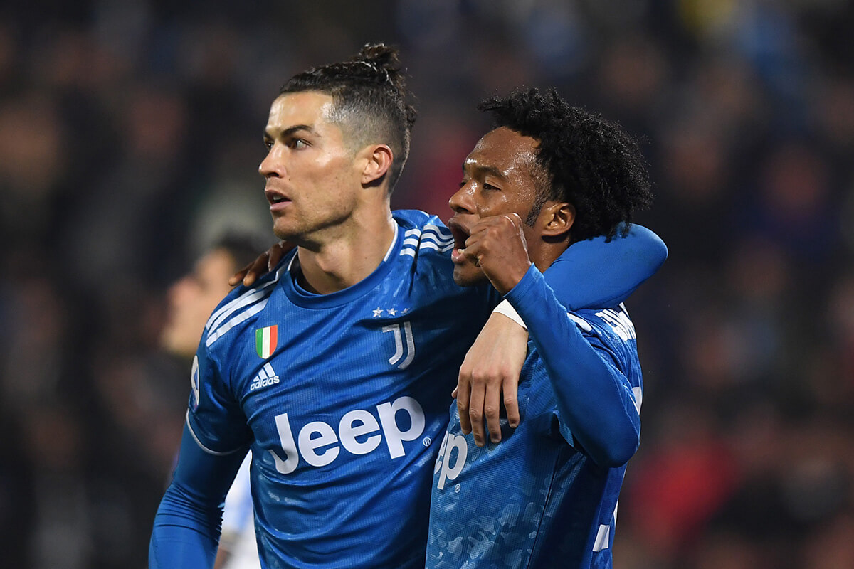 Cristiano Ronaldo i Juan Cuadrado