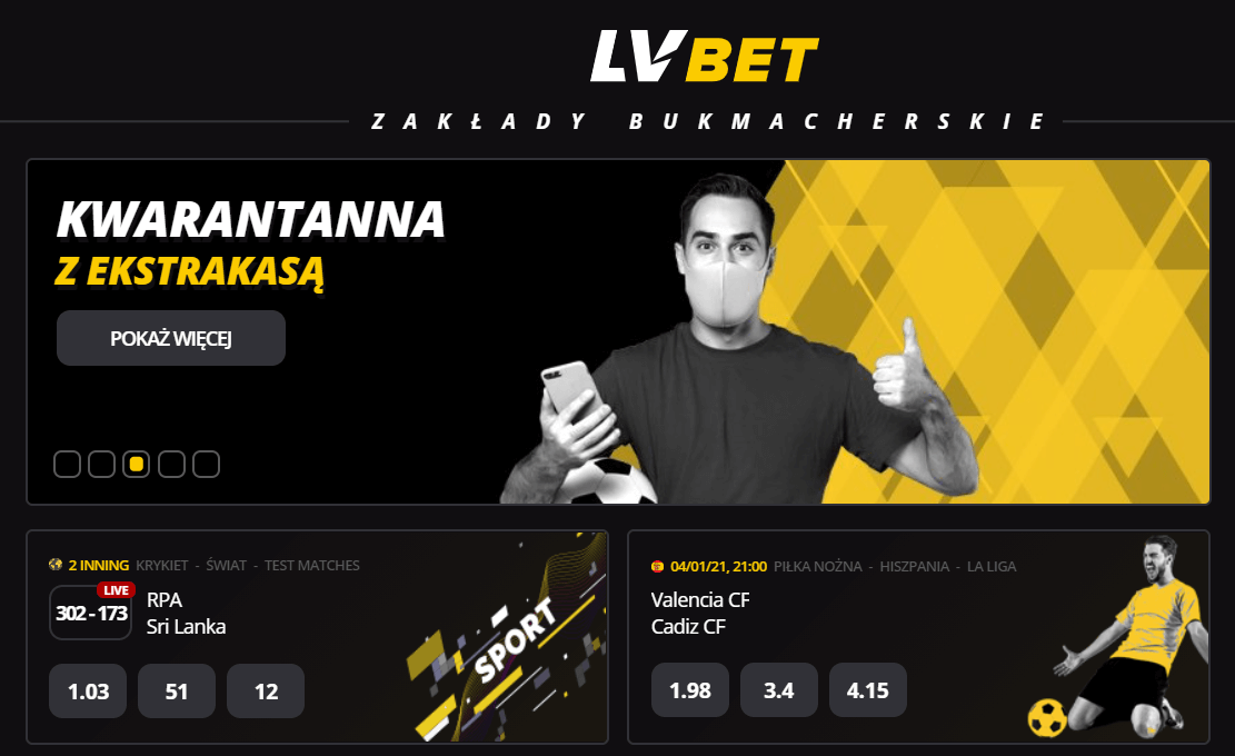 lvbet kwarantanna z ekstrakasa