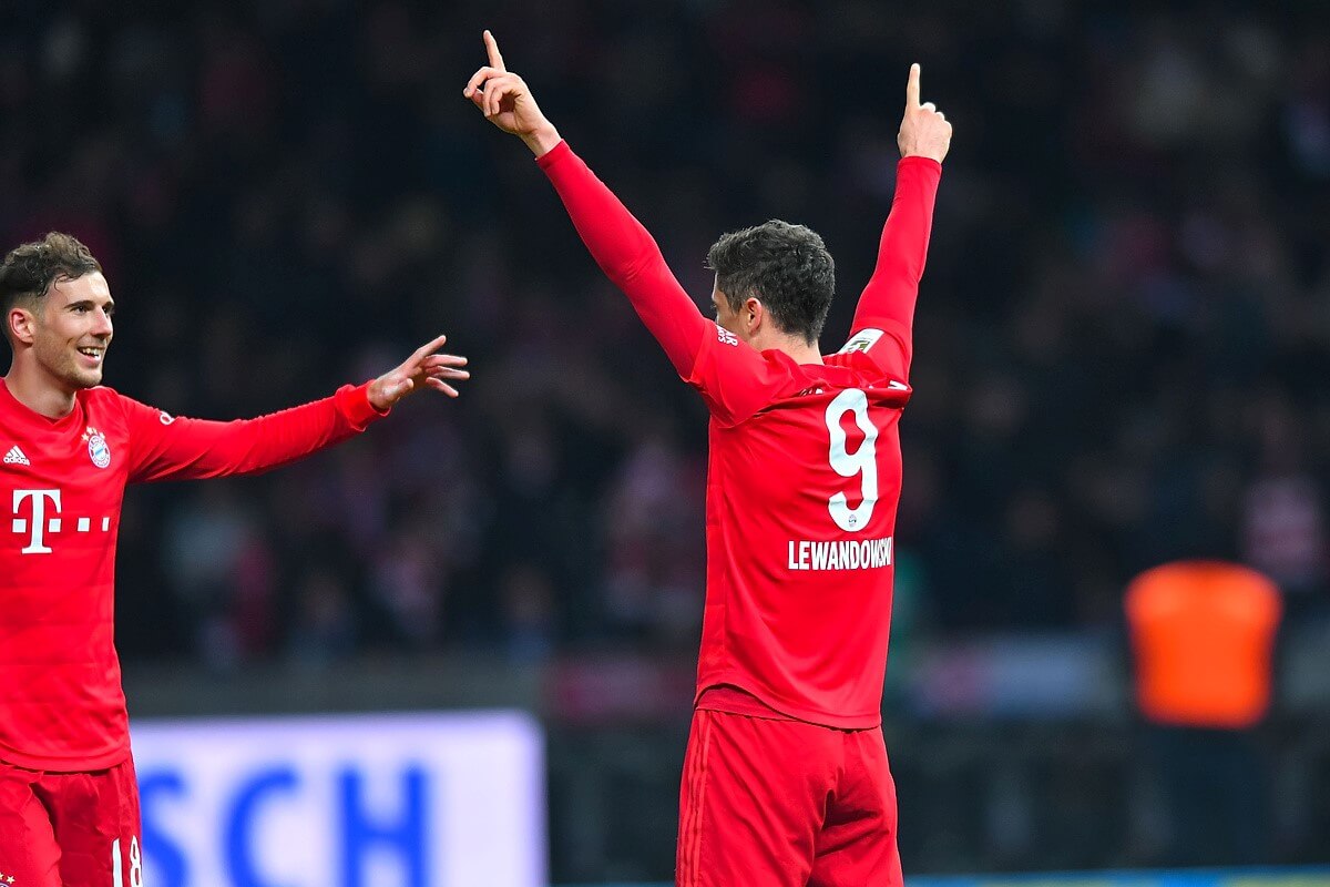 Robert Lewandowski i Leon Goretzka