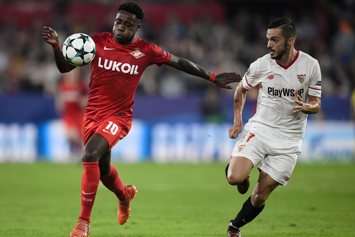 Quincy Promes w barwach Spartaka