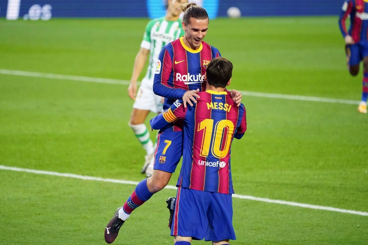 Antoine Griezmann i Leo Messi