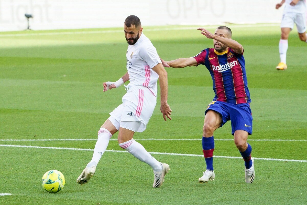 Karim Benzema i Jordi Alba
