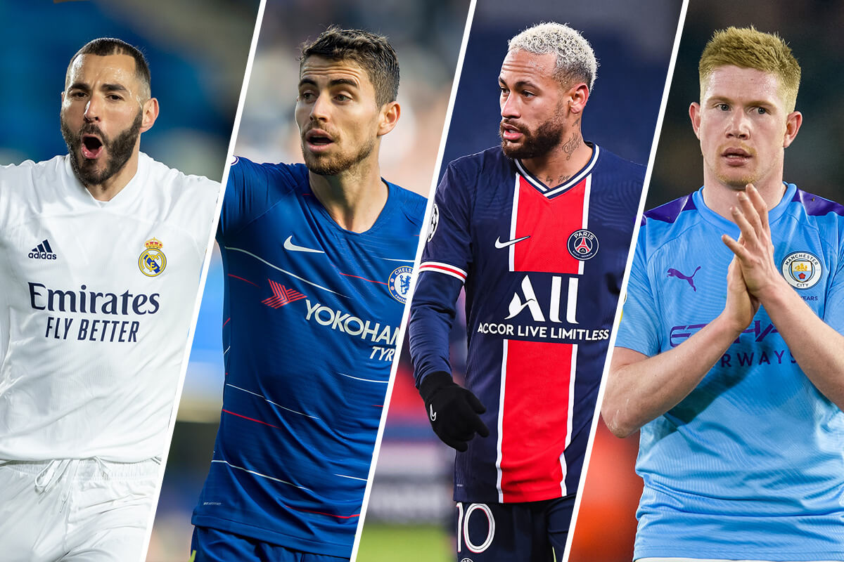 Półfinały Ligi Mistrzów - Real Madryt, Chelsea, Paris Saint-Germain, Manchester City
