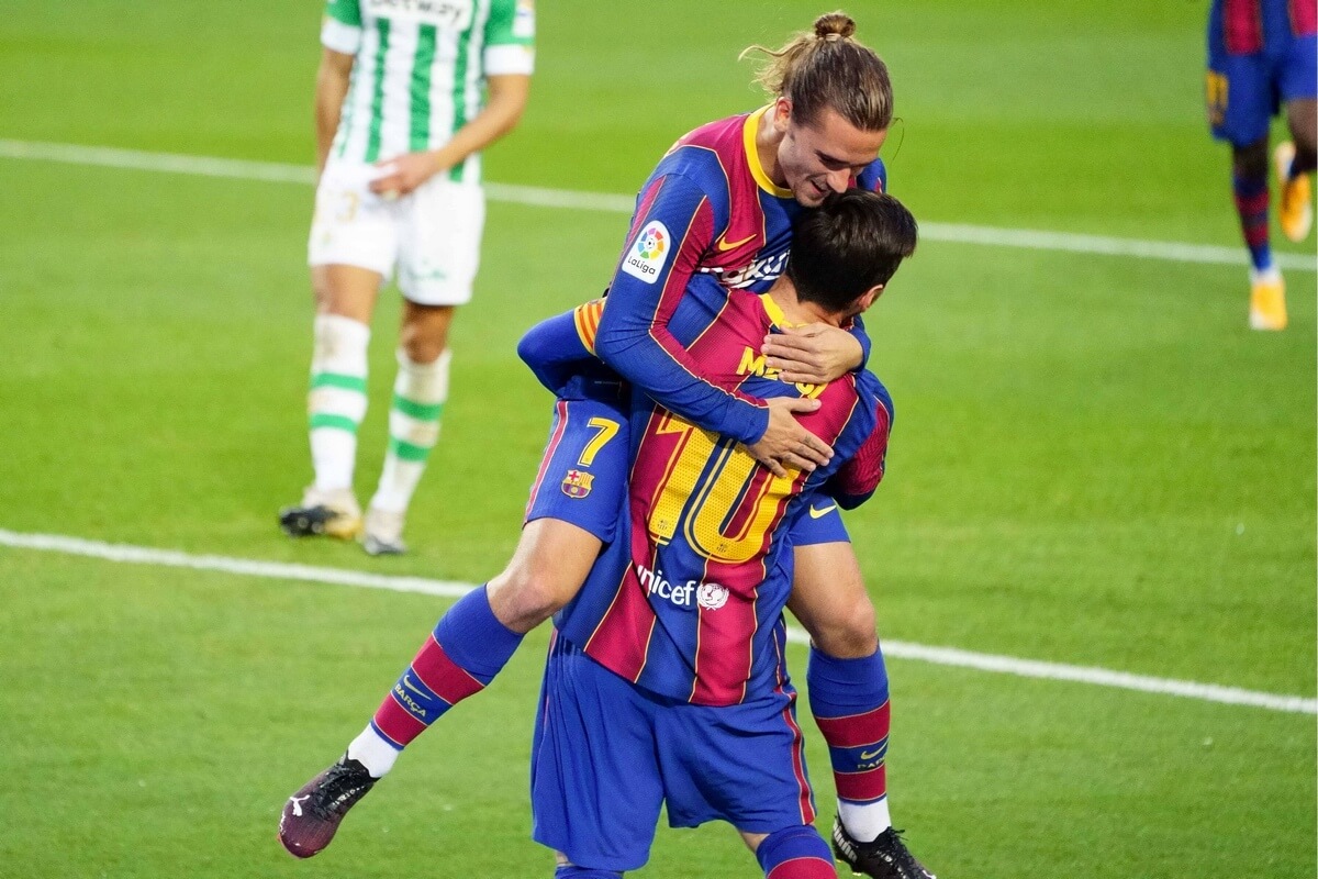 Lionel Messi i Antoine Griezmann