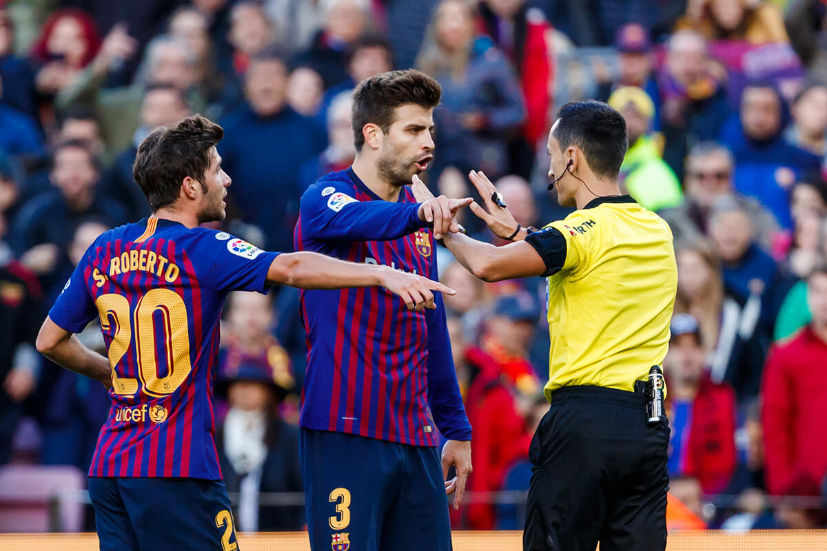 Sergi Roberto i Gerard Pique