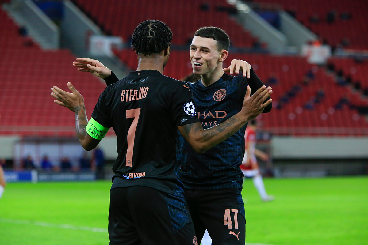 Raheem Sterling i Phil Foden