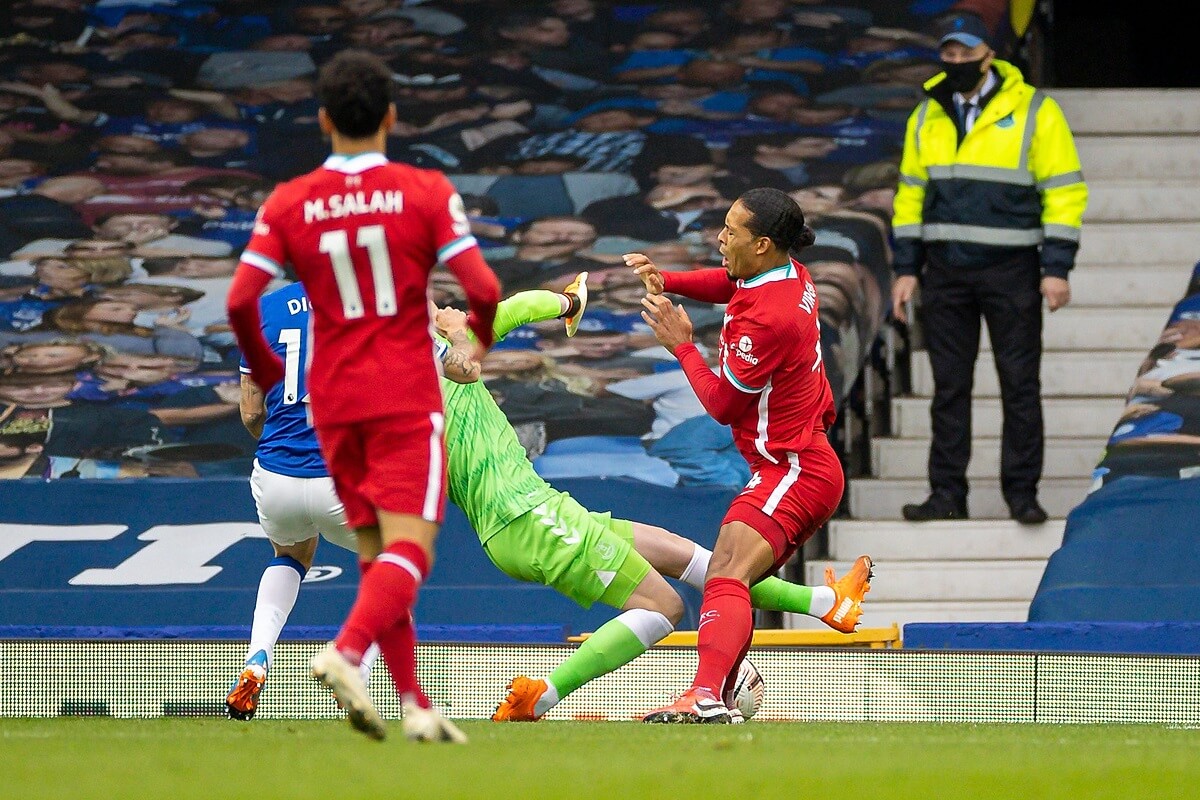 Jordan Pickford & Virgil van Dijk