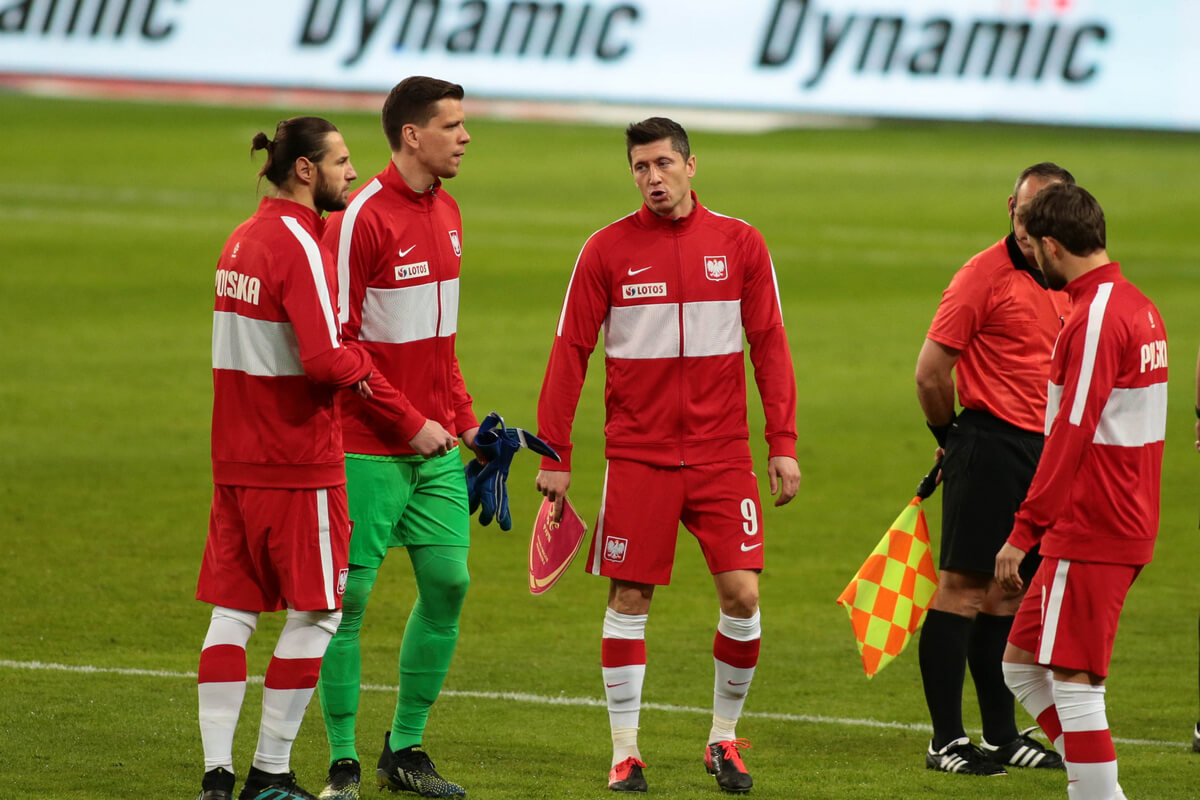 Trening przed meczem reprezentacji Polski z Andorą