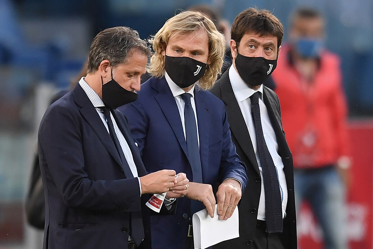 Fabio Paratici, Pavel Nedved i Andrea Agnelli