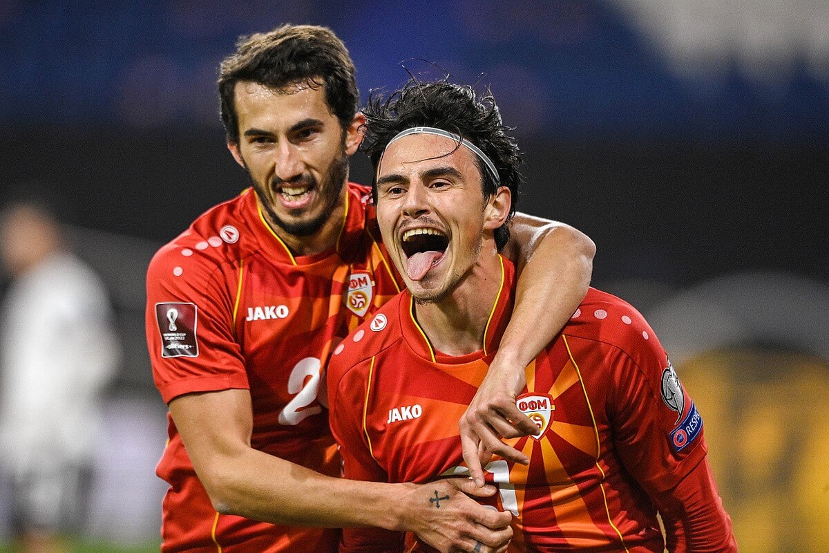 Piłkarze reprezentacji Macedonii Północnej