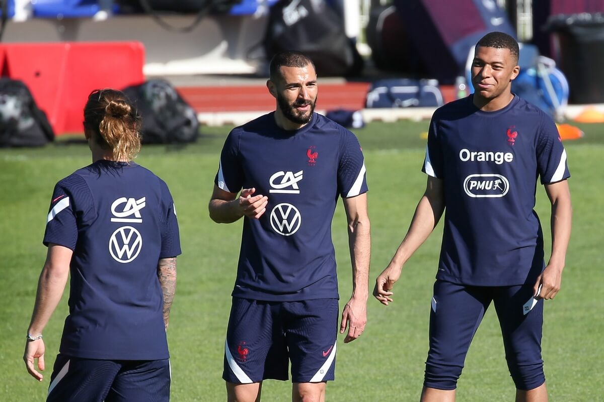 Griezmann, Benzema i Mbappe