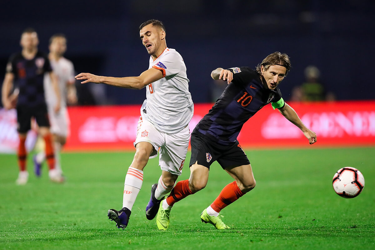 Dani Ceballos i Luka Modrić