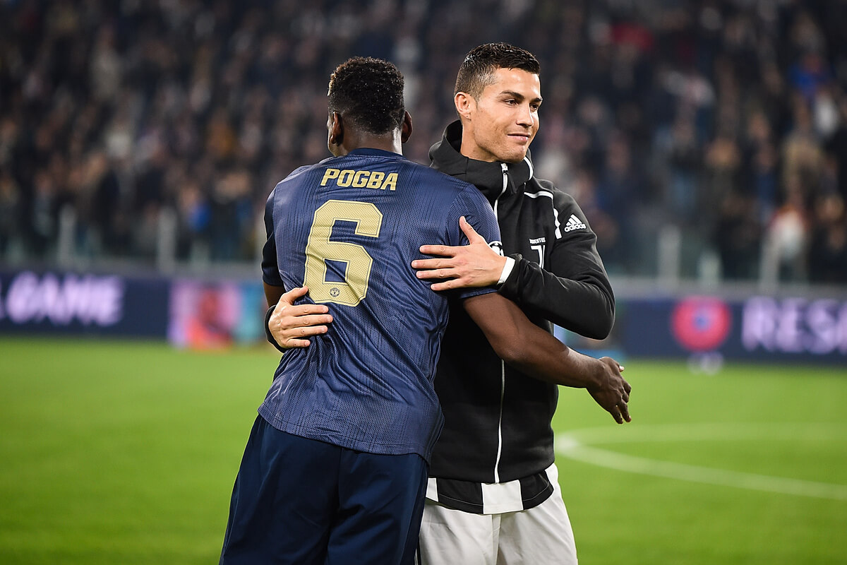 Paul Pogba i Cristiano Ronaldo