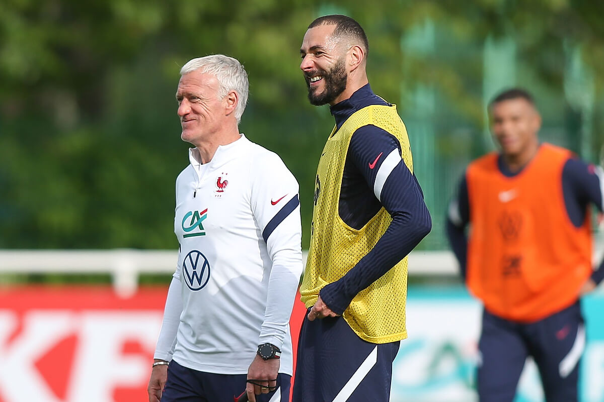 Didier Deschamps i Karim Benzema