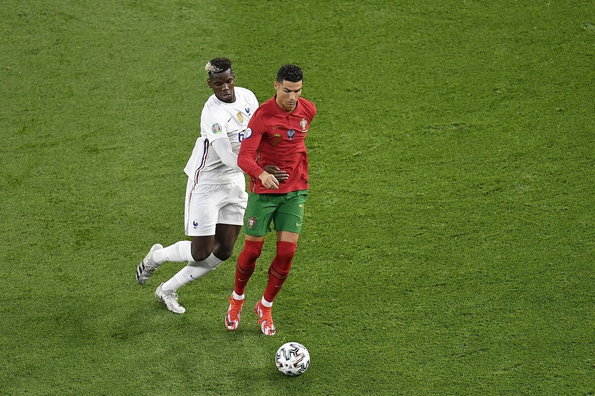 Cristiano Ronaldo i Paul Pogba