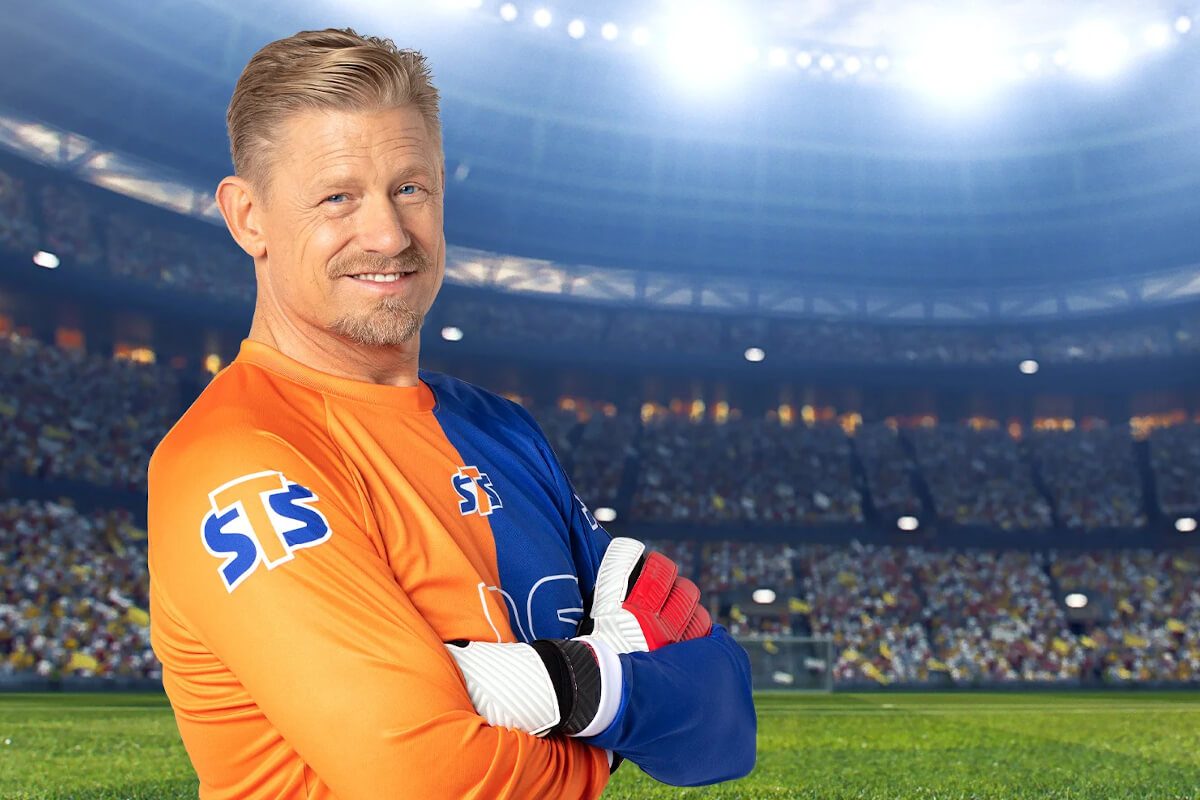 Peter Schmeichel jest ambasadorem marki STS