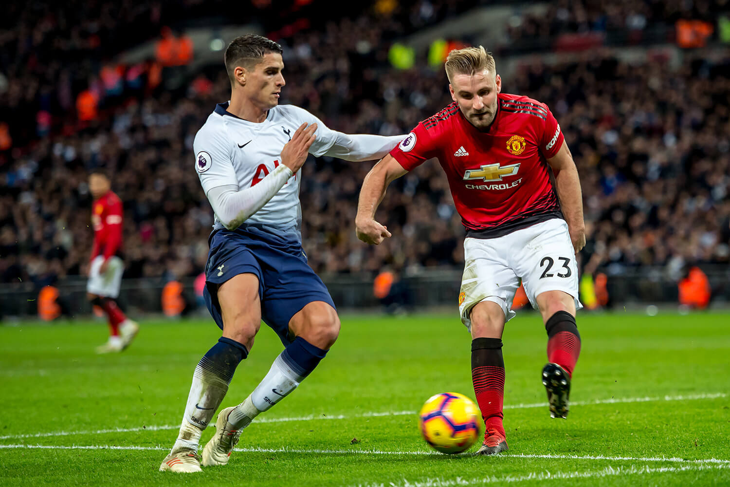 Erik Lamela i Luke Shaw