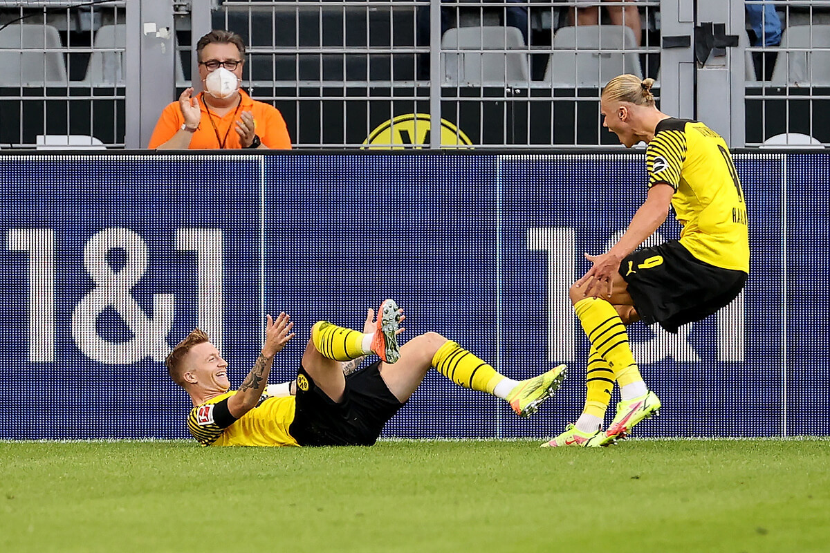 Marco Reus i Erling Haaland