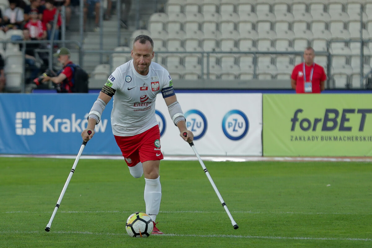 Przemysław Świercz, kapitan reprezentacji Polski w Amp futbolu