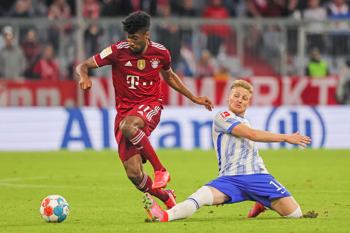 Kingsley Coman (z lewej)