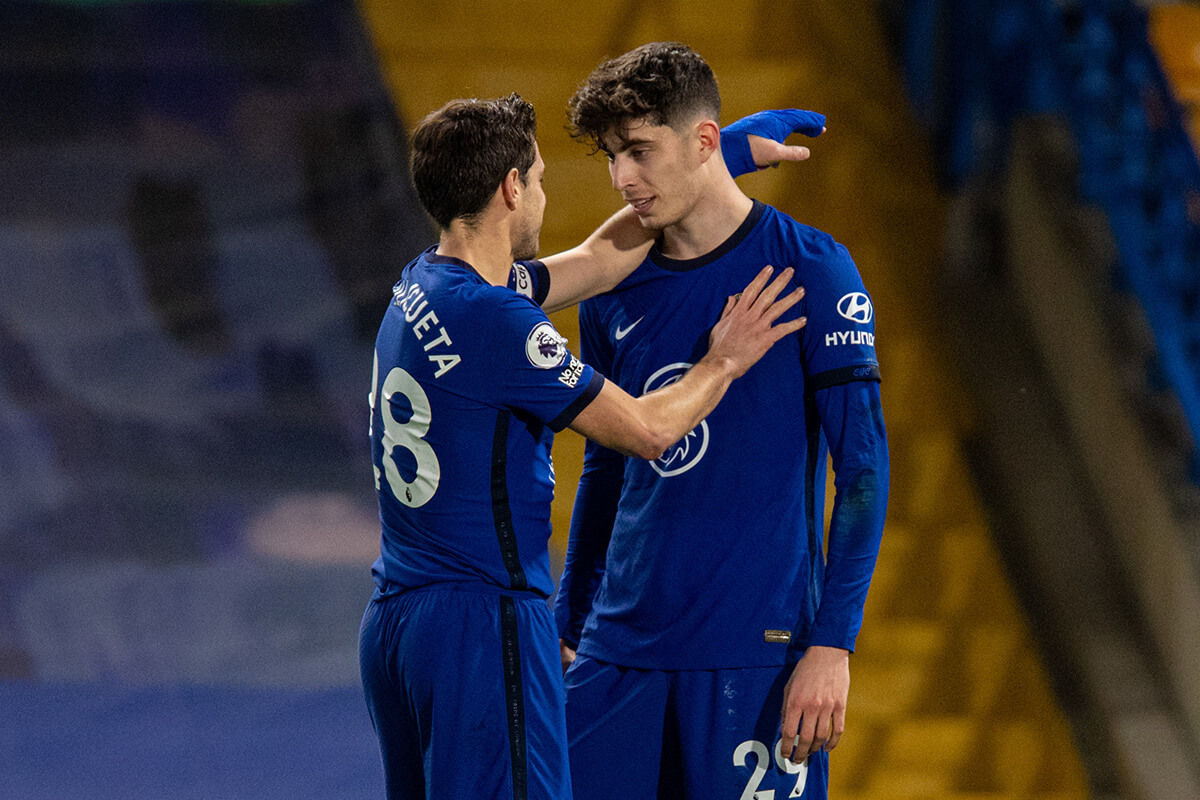 Cesar Azpiliceuta i Kai Havertz