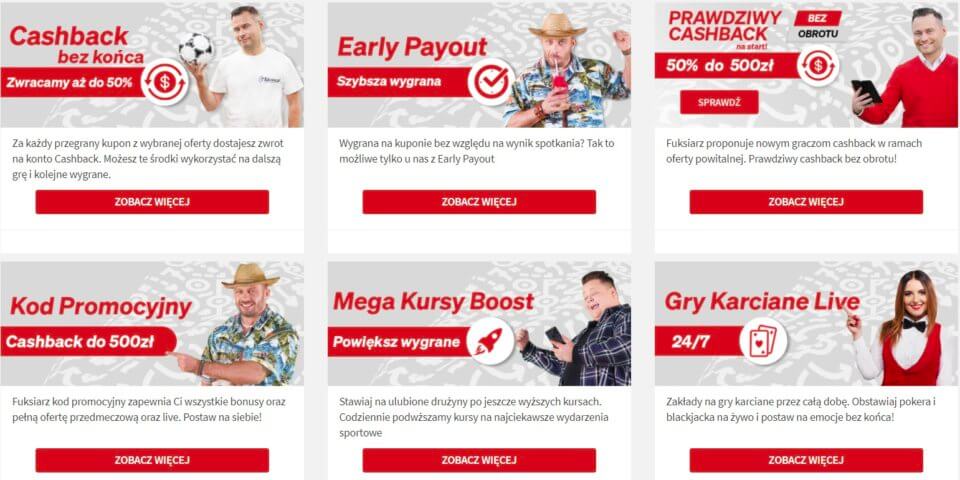 Fuksiarz freebet