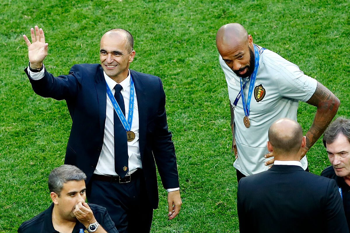 Roberto Martinez i Thierry Henry