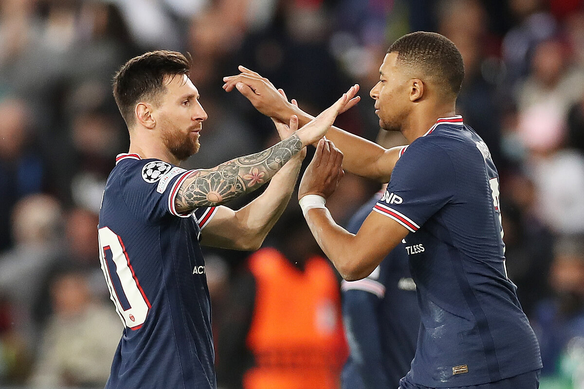 Lionel Messi i Kylian Mbappe