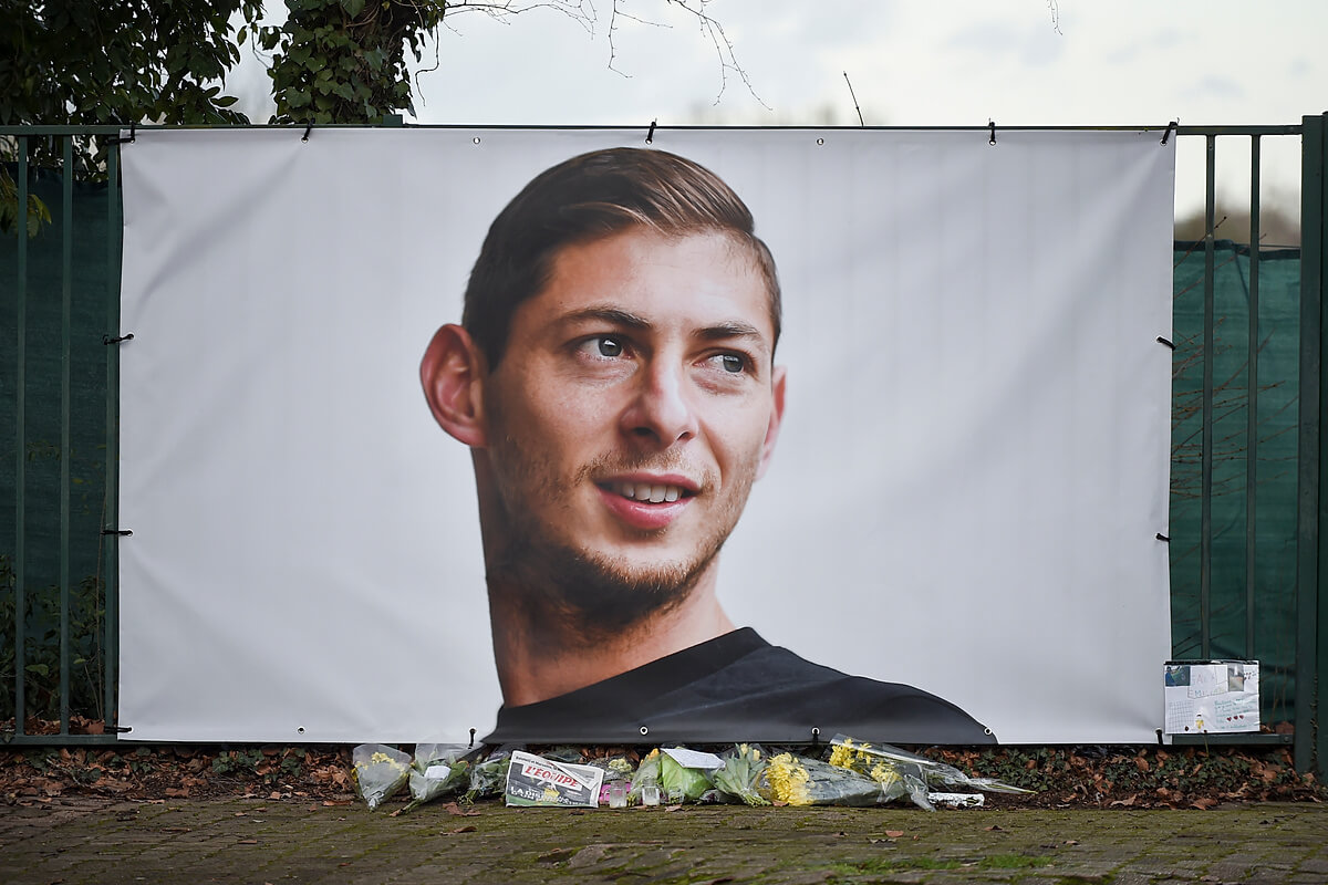 Portret Emiliano Sali w centrum treningowym FC Nantes