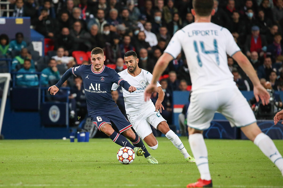 Piłkarze PSG i Manchester City