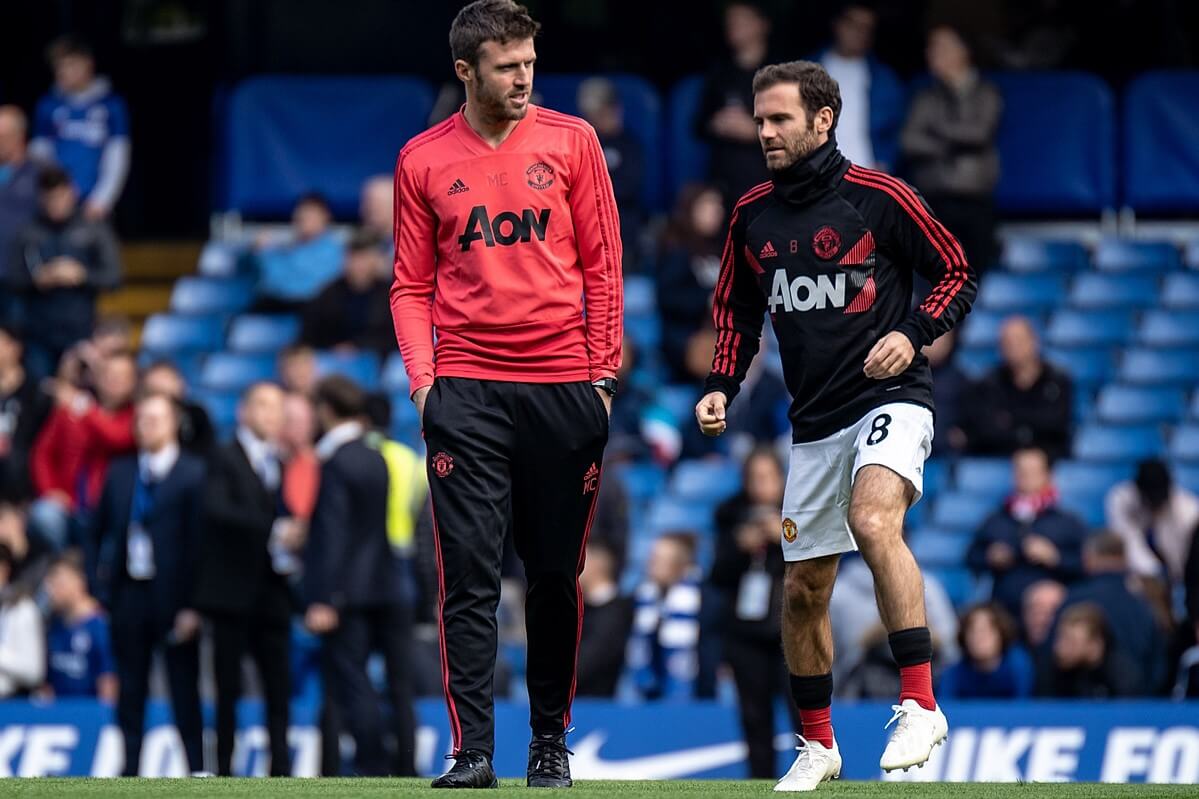 Michael Carrick i Juan Mata