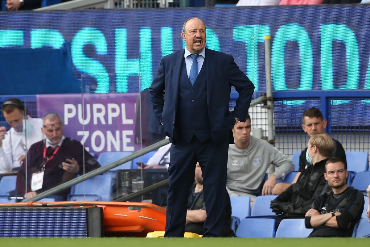 Rafa Benitez - menedżer Evertonu