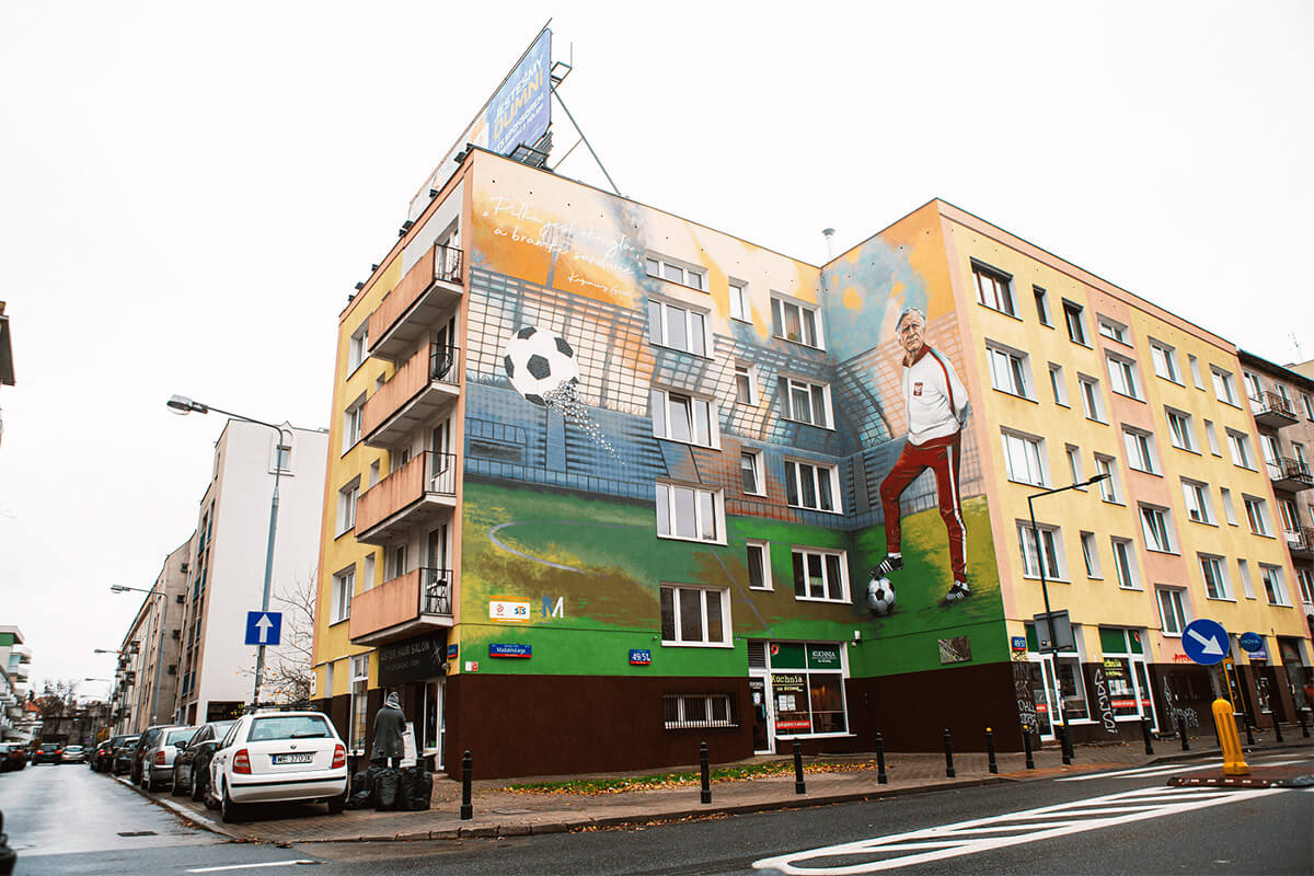 Mural Kazimierza Górskiego