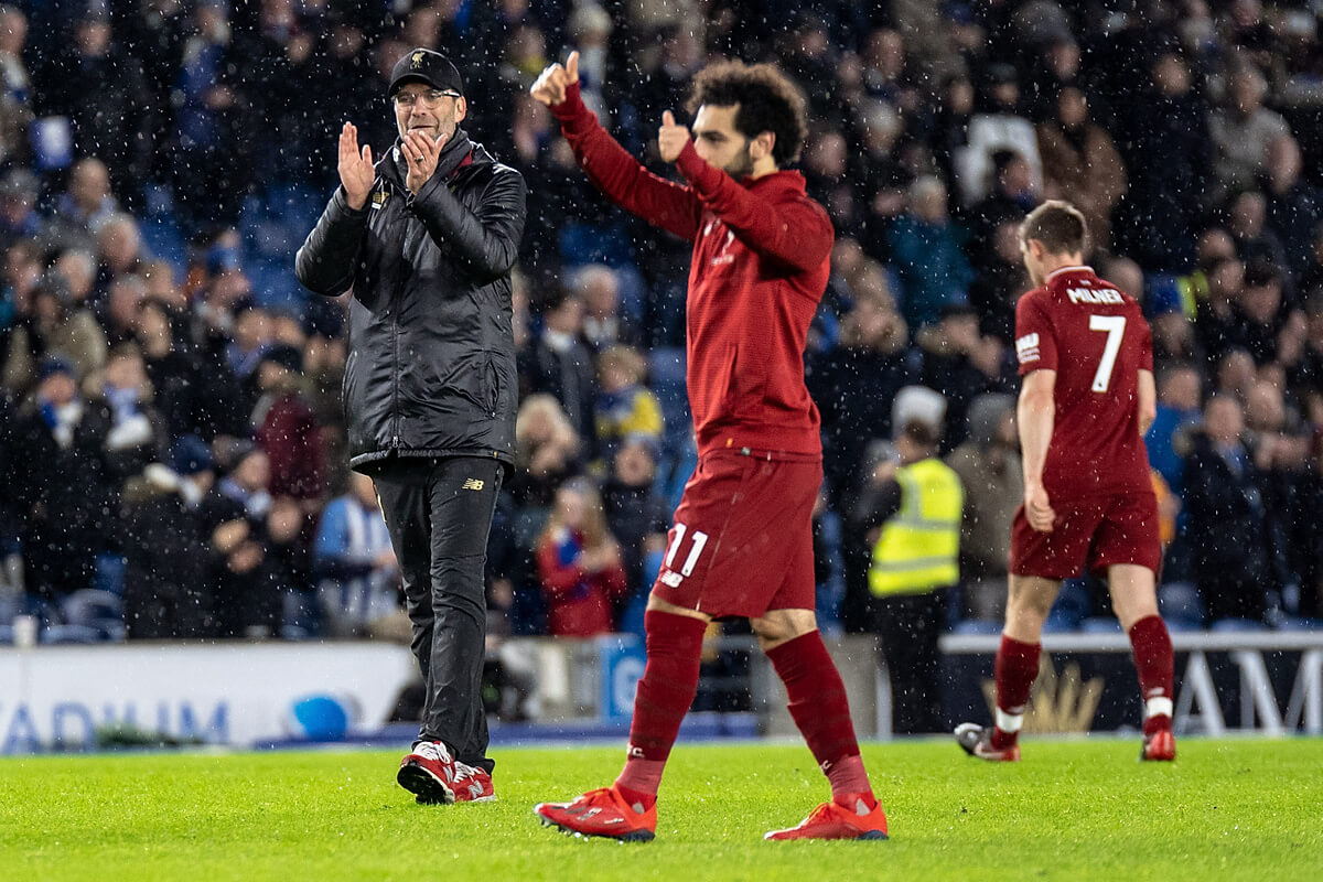 Jurgen Klopp i Mohammed Salah