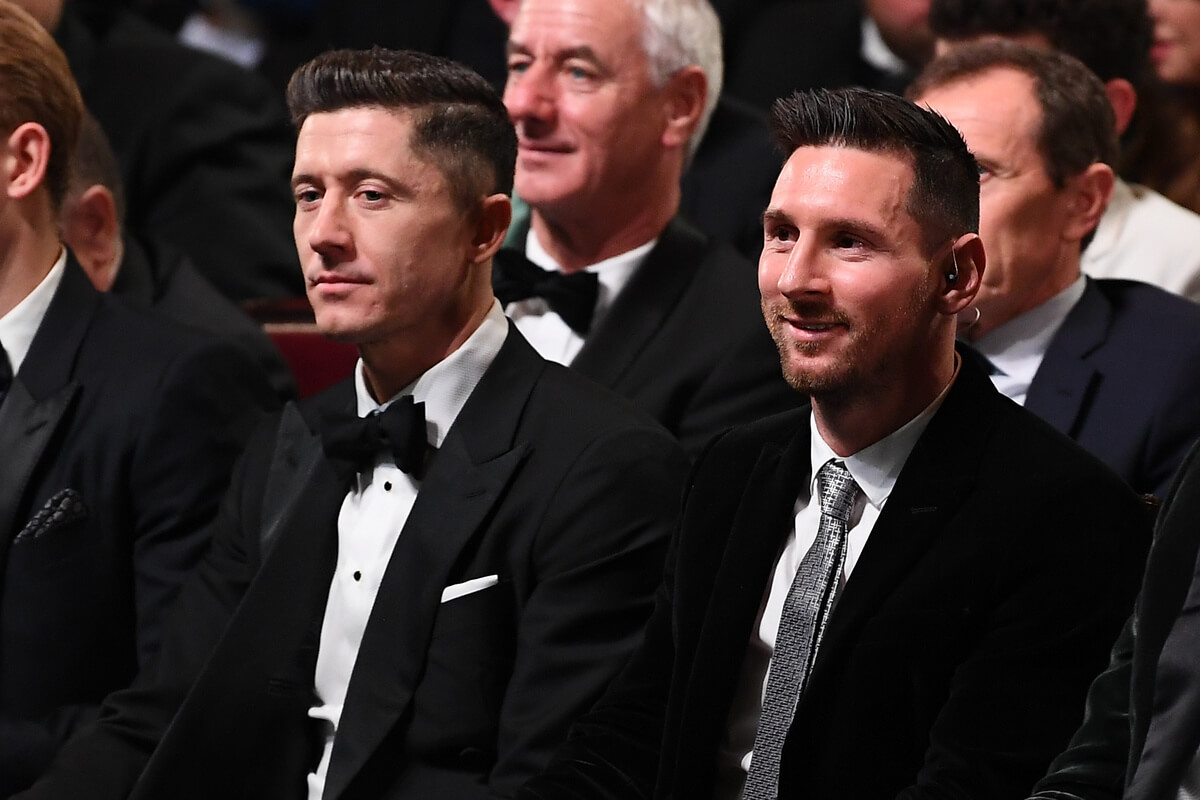 Robert Lewandowski i Lionel Messi