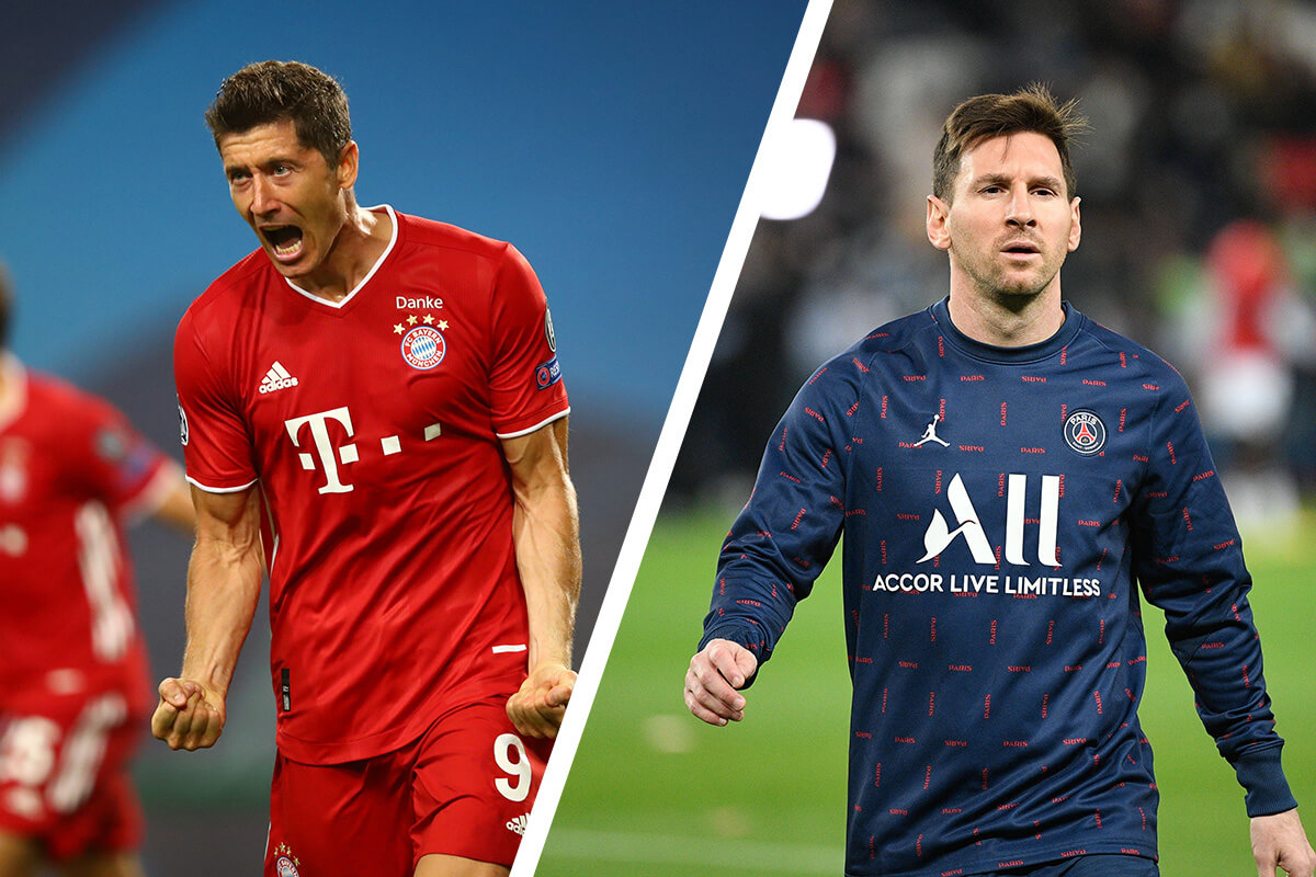 Robert Lewandowski i Lionel Messi