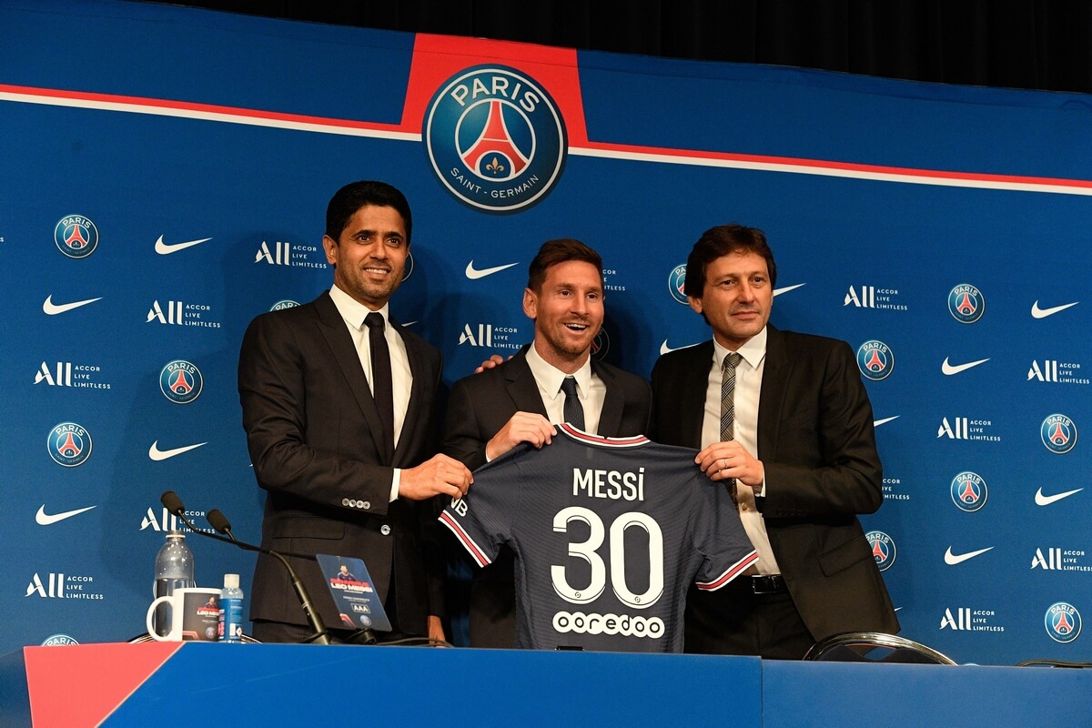 Al-Khelaifi, Messi i Leonardo