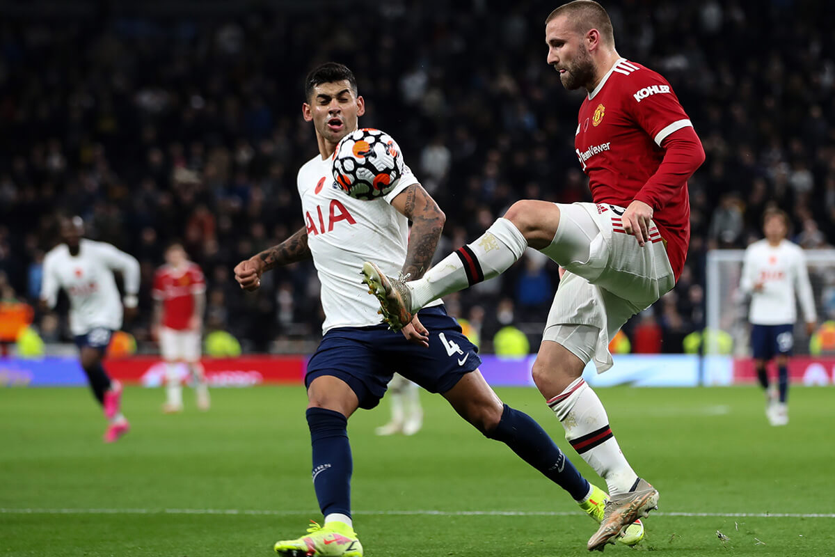 Cristian Romero i Luke Shaw