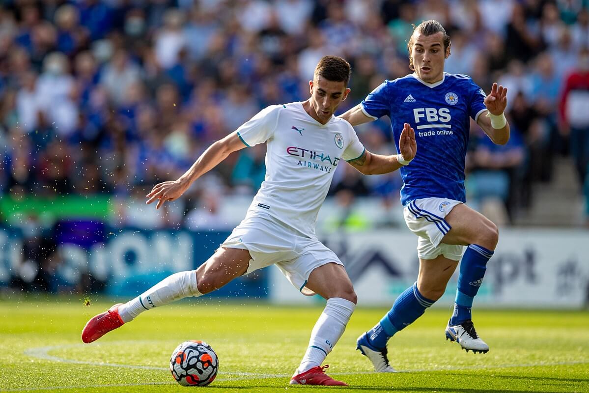 Ferran Torres i Caglar Soyuncu