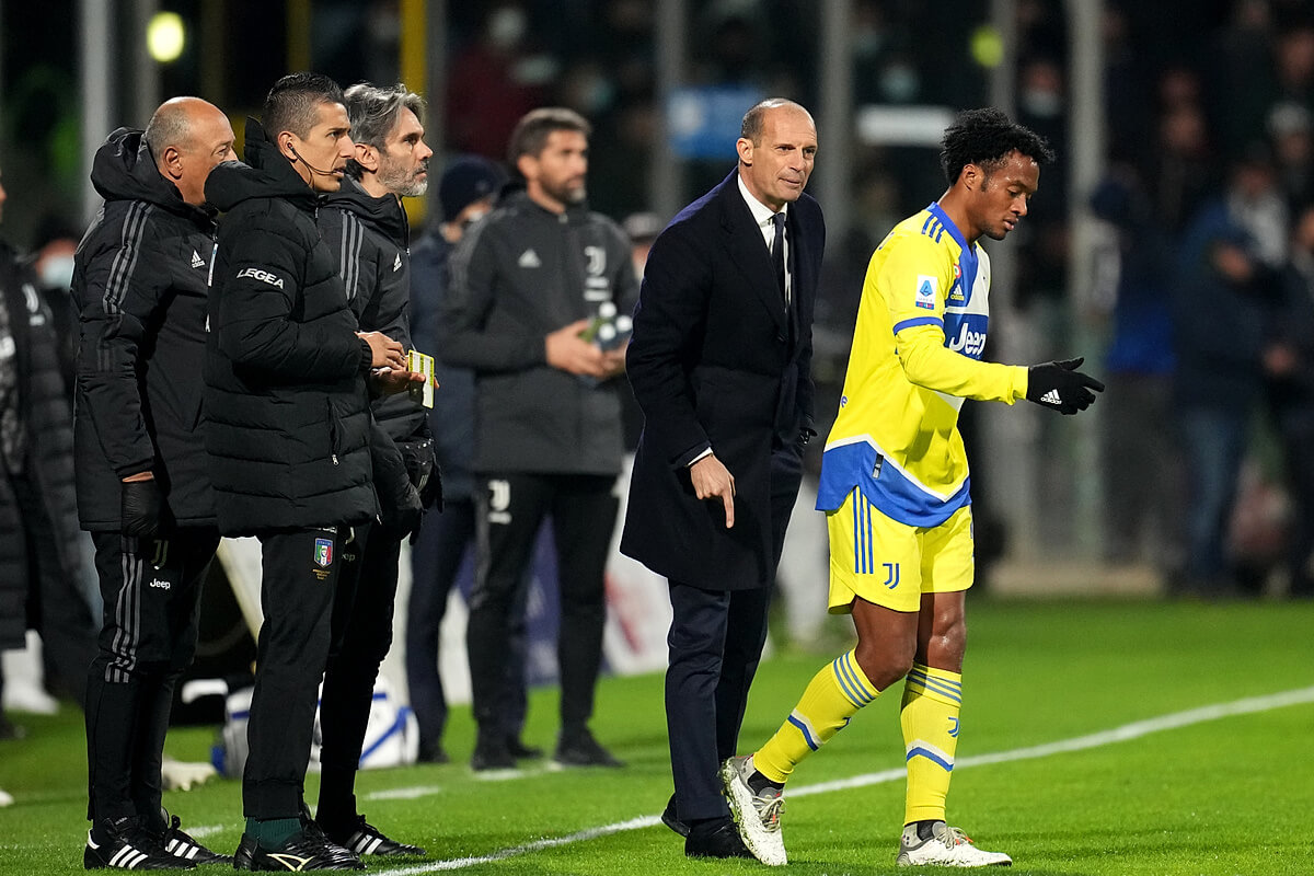 Massimiliano Allegri i Juan Cuadrado